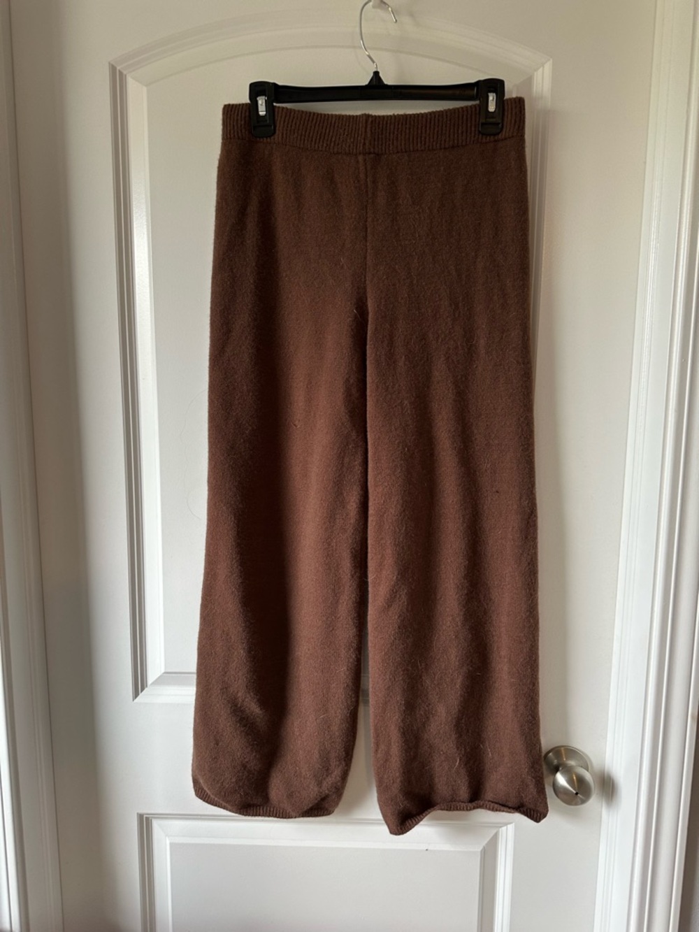 Cozy Brown Knit Two-Piece Set - Picture 6 of 7